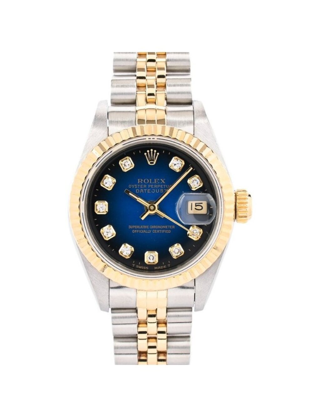 Rolex Watch Datejust Gold